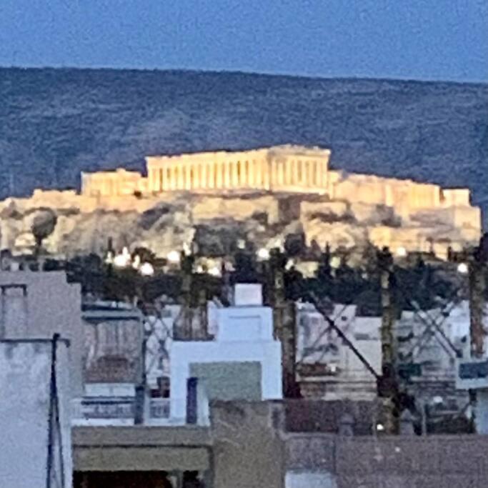 Fab New Flat In Central Athens W/ Acropolis Views Exterior foto